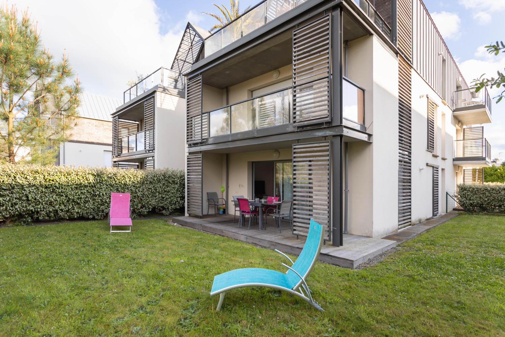 Le Garden By Cocoonr Apartman Dinard Kültér fotó