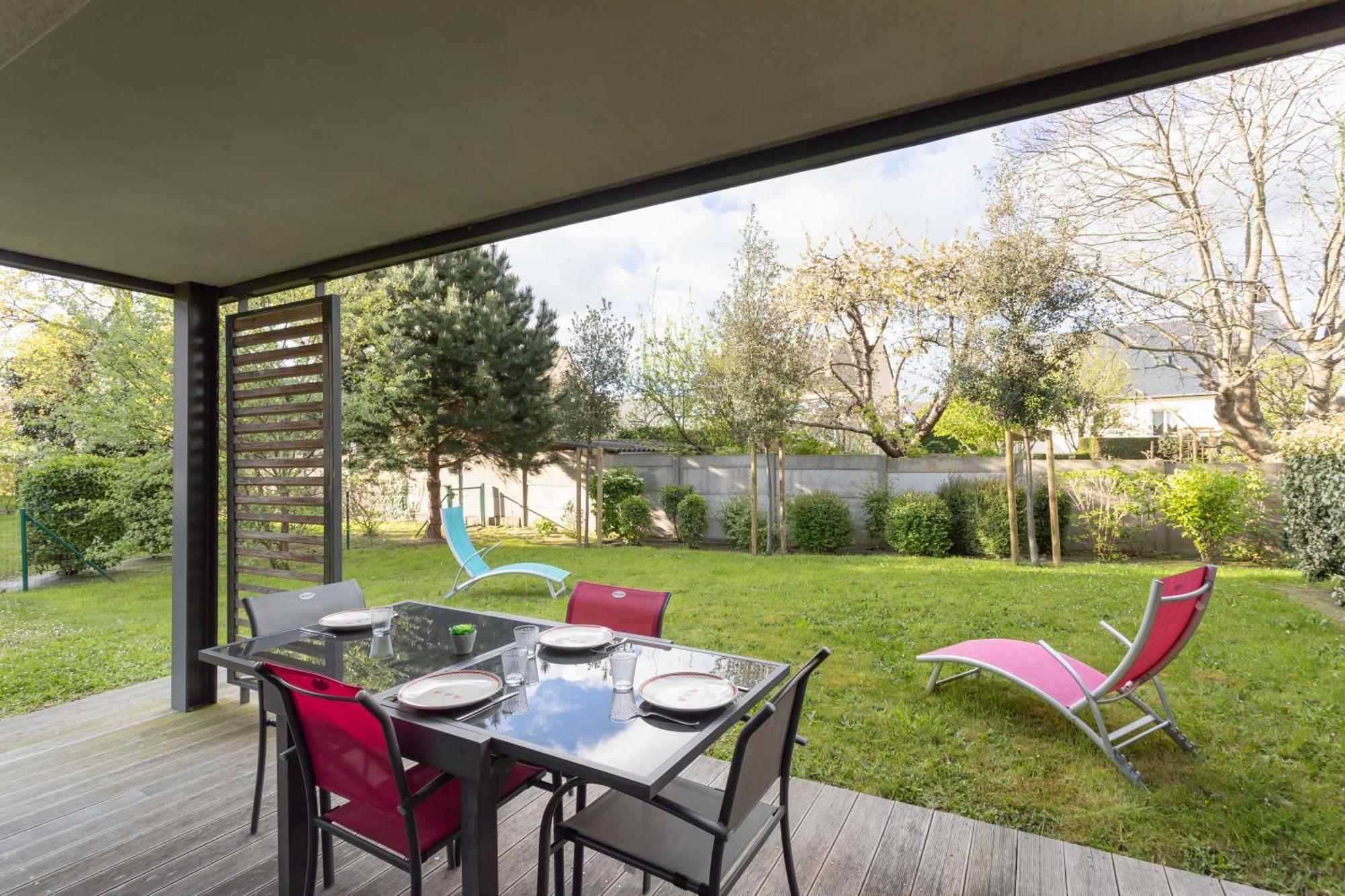 Le Garden By Cocoonr Apartman Dinard Kültér fotó